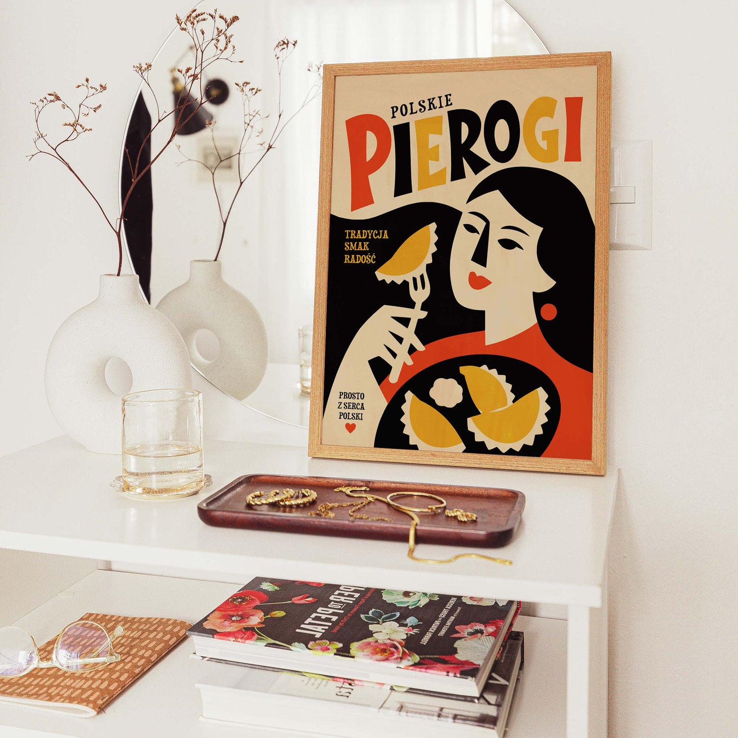 Polskie Pierogi Poster For Kitchen Decor