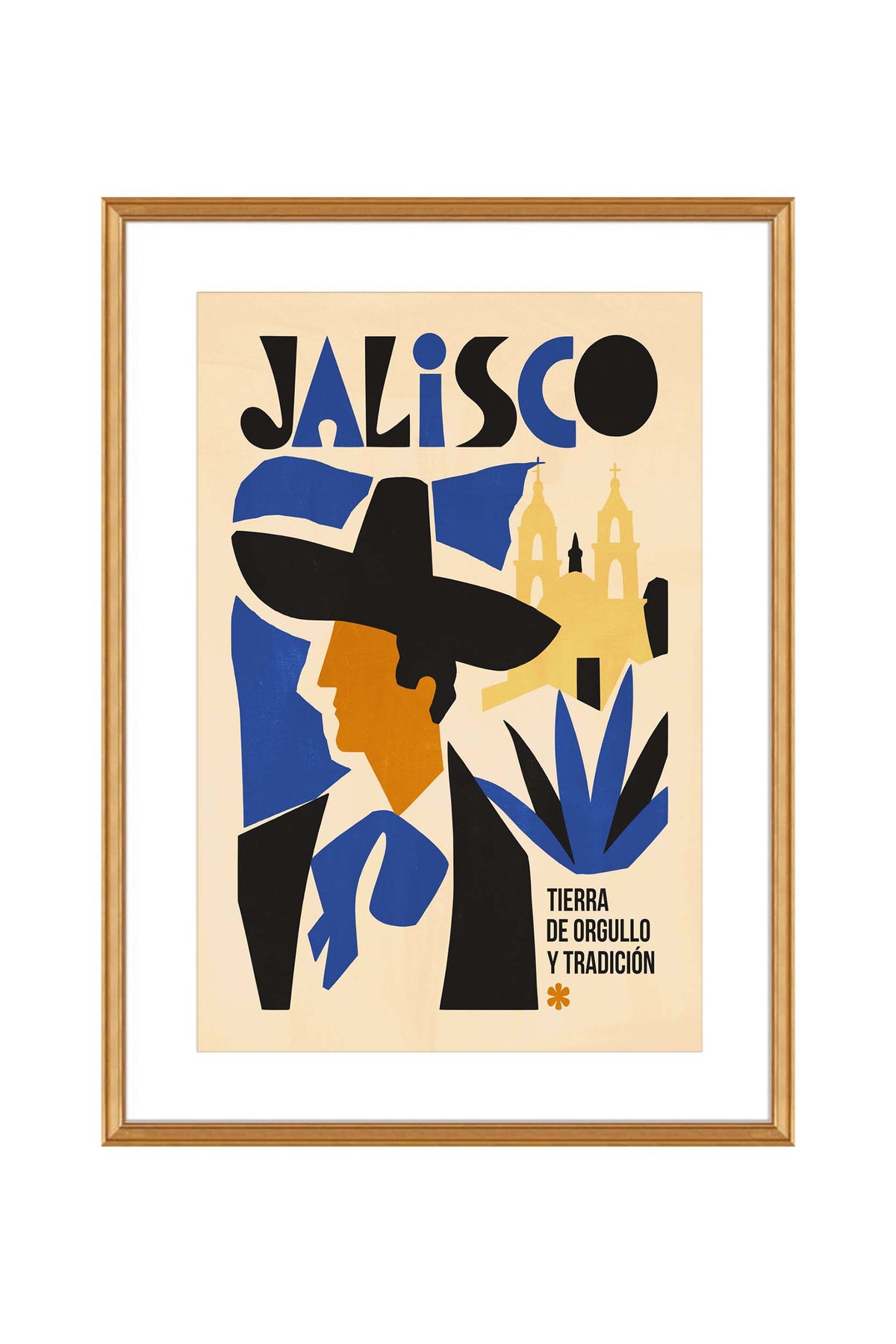 Jalisco Mexico Travel Poster Print