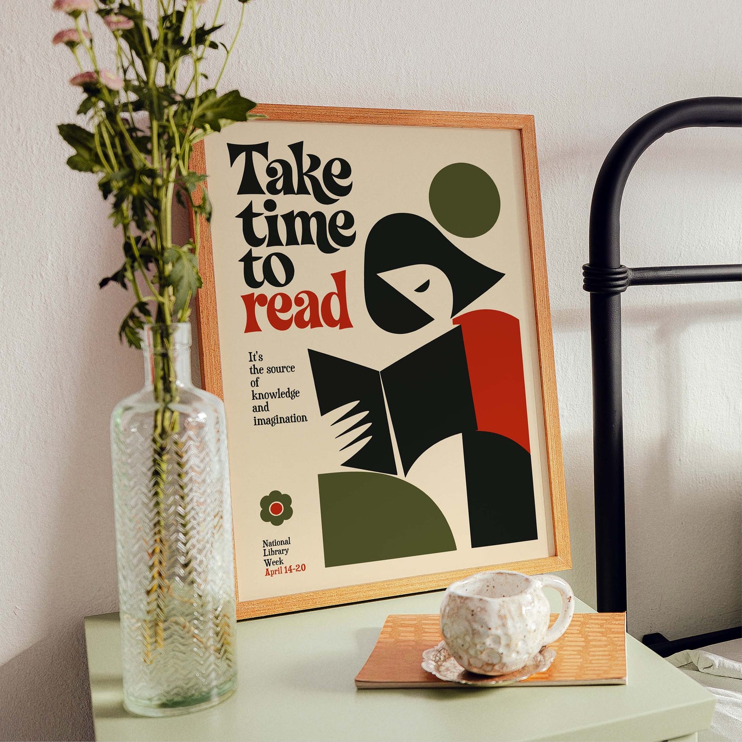 National Library Reading Poster