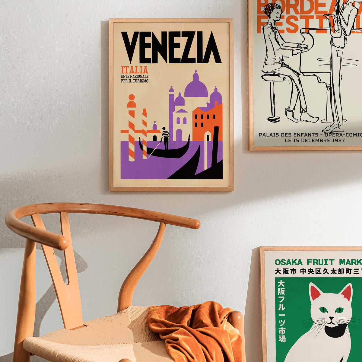 Venice Italy Travel Poster Print Wall Art