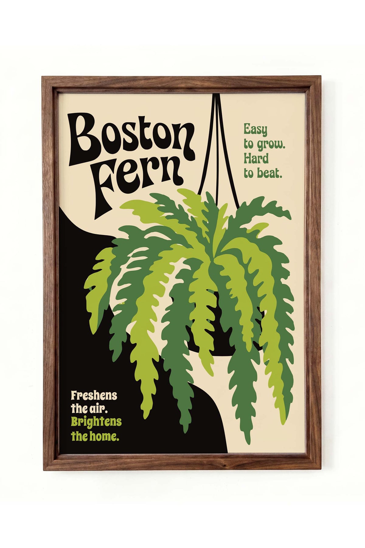 Boston Fern Botanical Wall Print