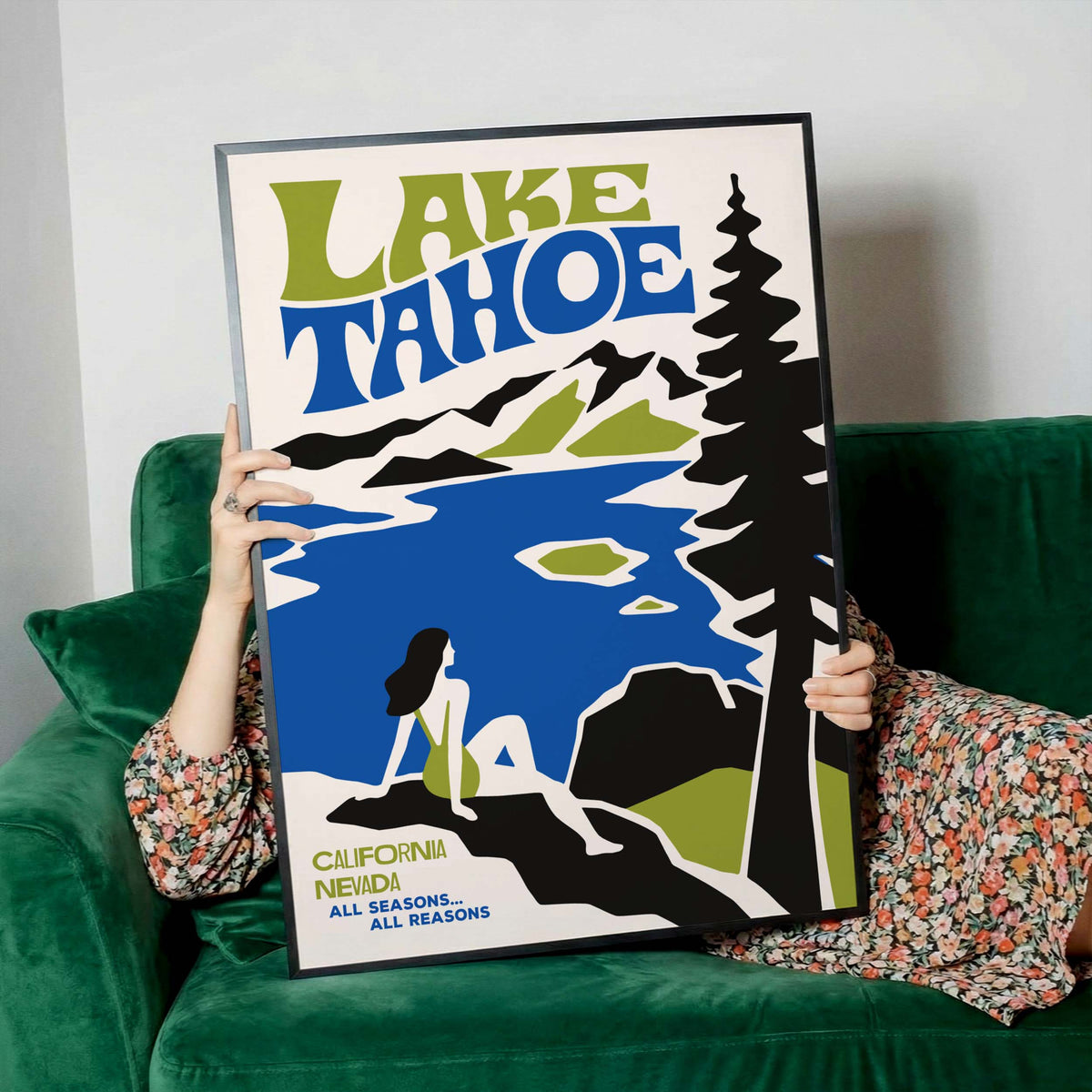 Lake Tahoe Travel Poster
