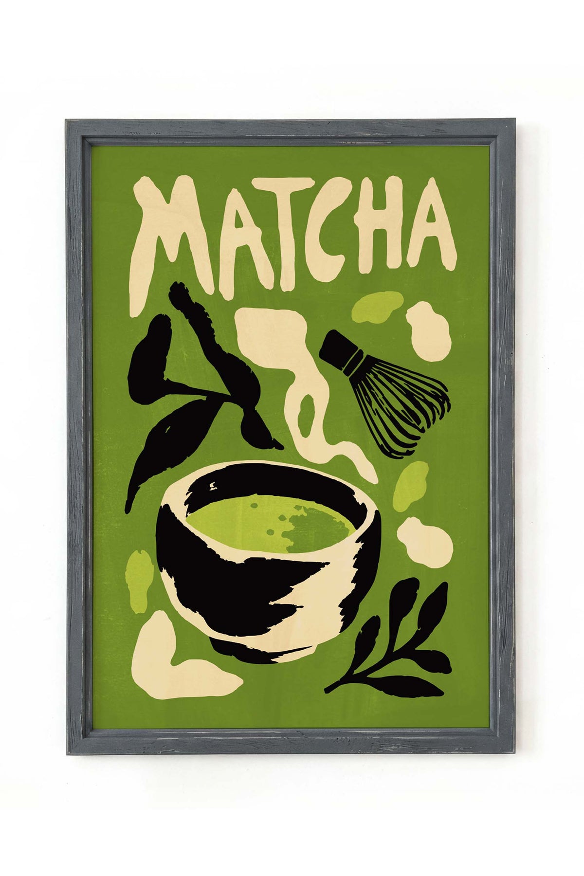 Matcha Tea Wall Art Print