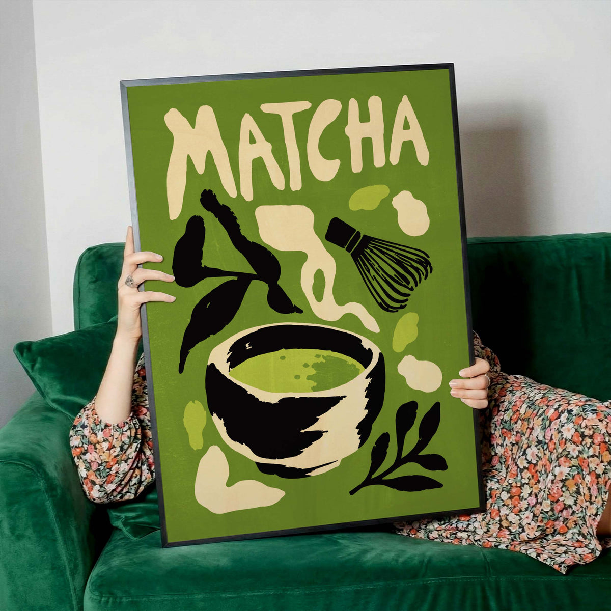 Matcha Tea Wall Art Print