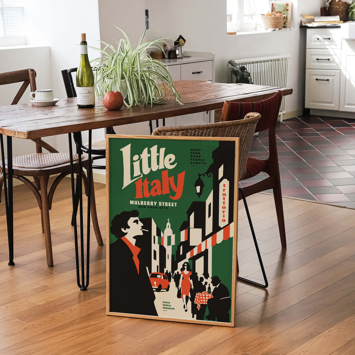 Little Italy Mulberry Street Poster