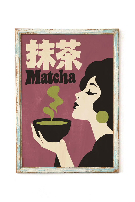 Matcha Japanese Poster Print