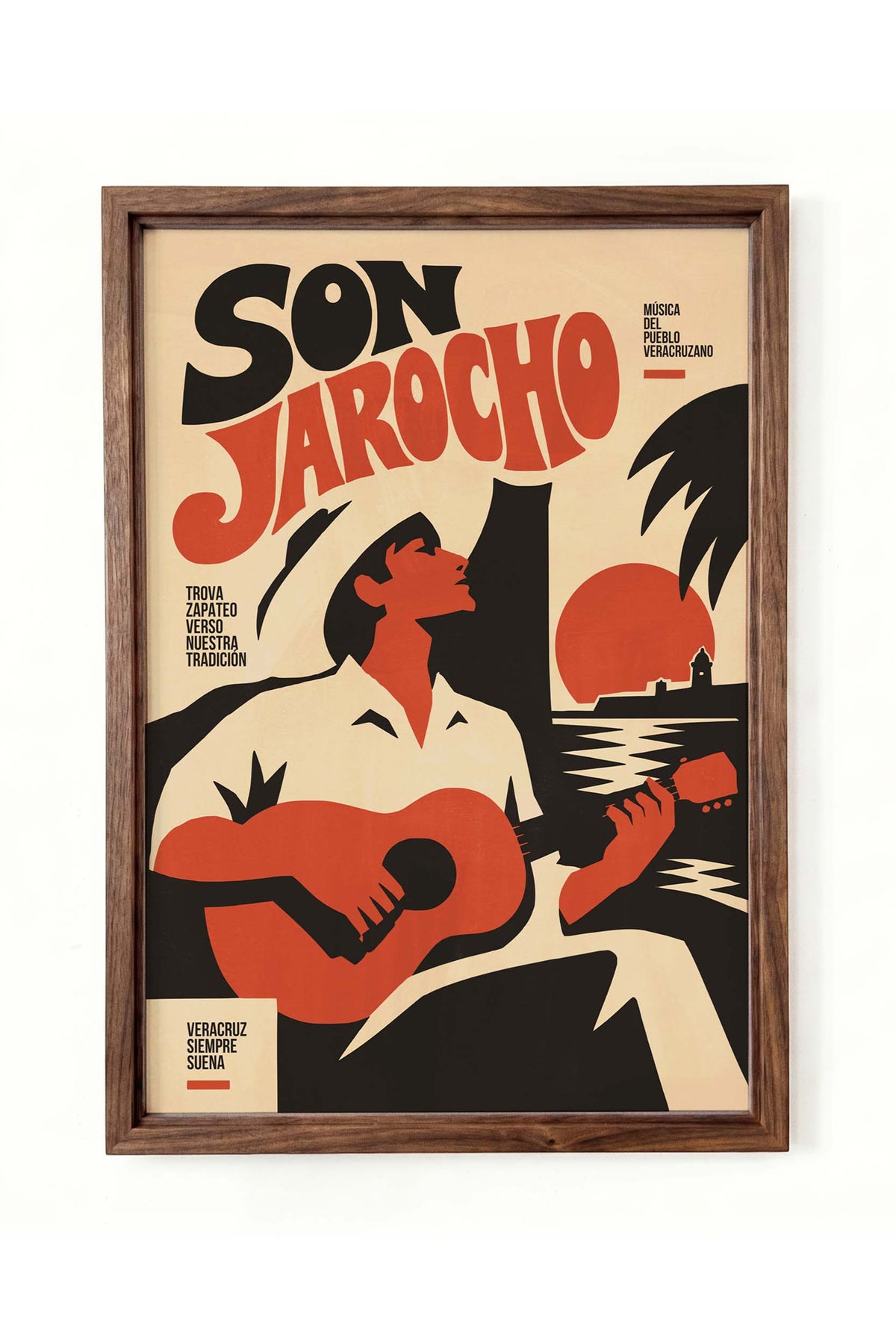 Son Jarocho Veracruz Music Poster