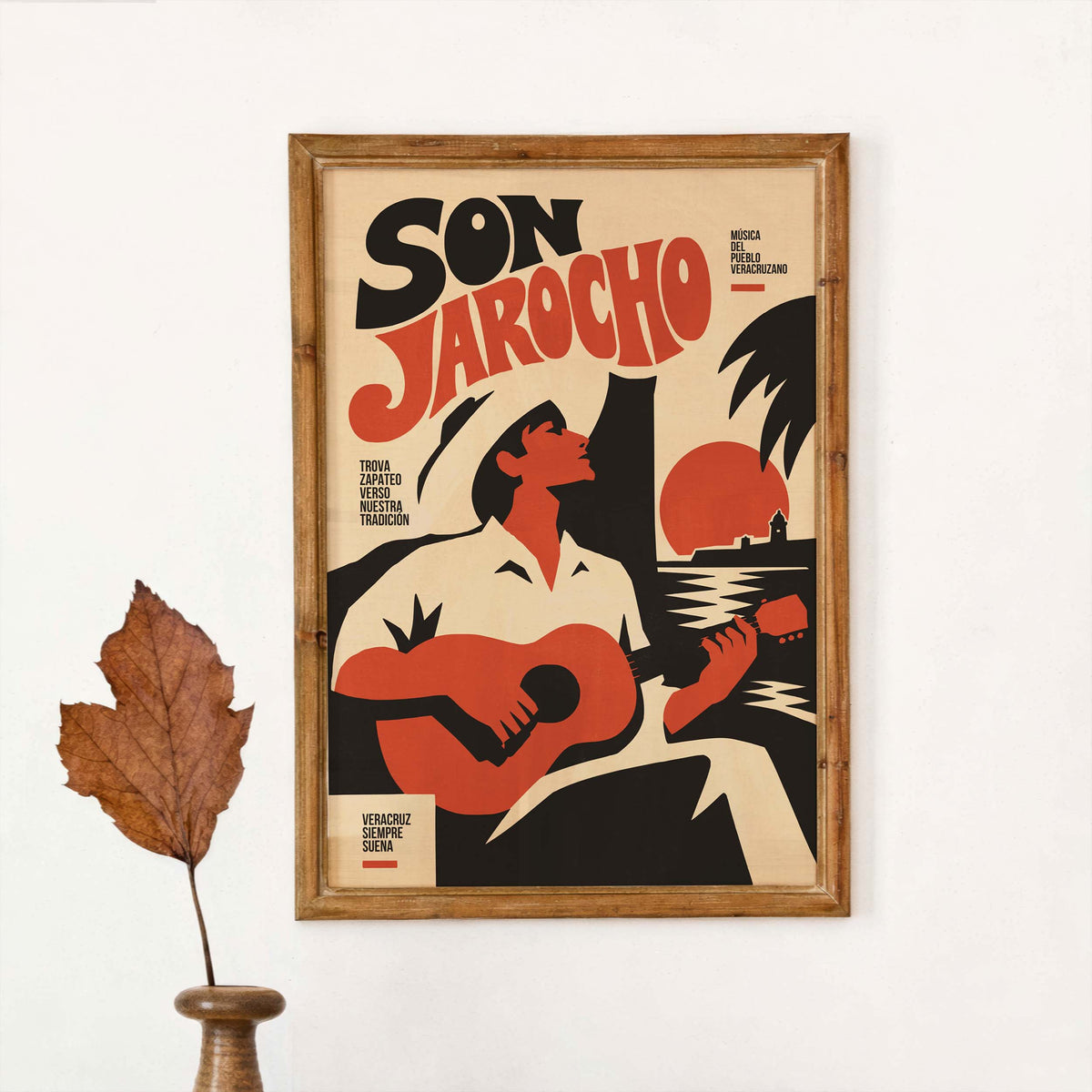 Son Jarocho Veracruz Music Poster