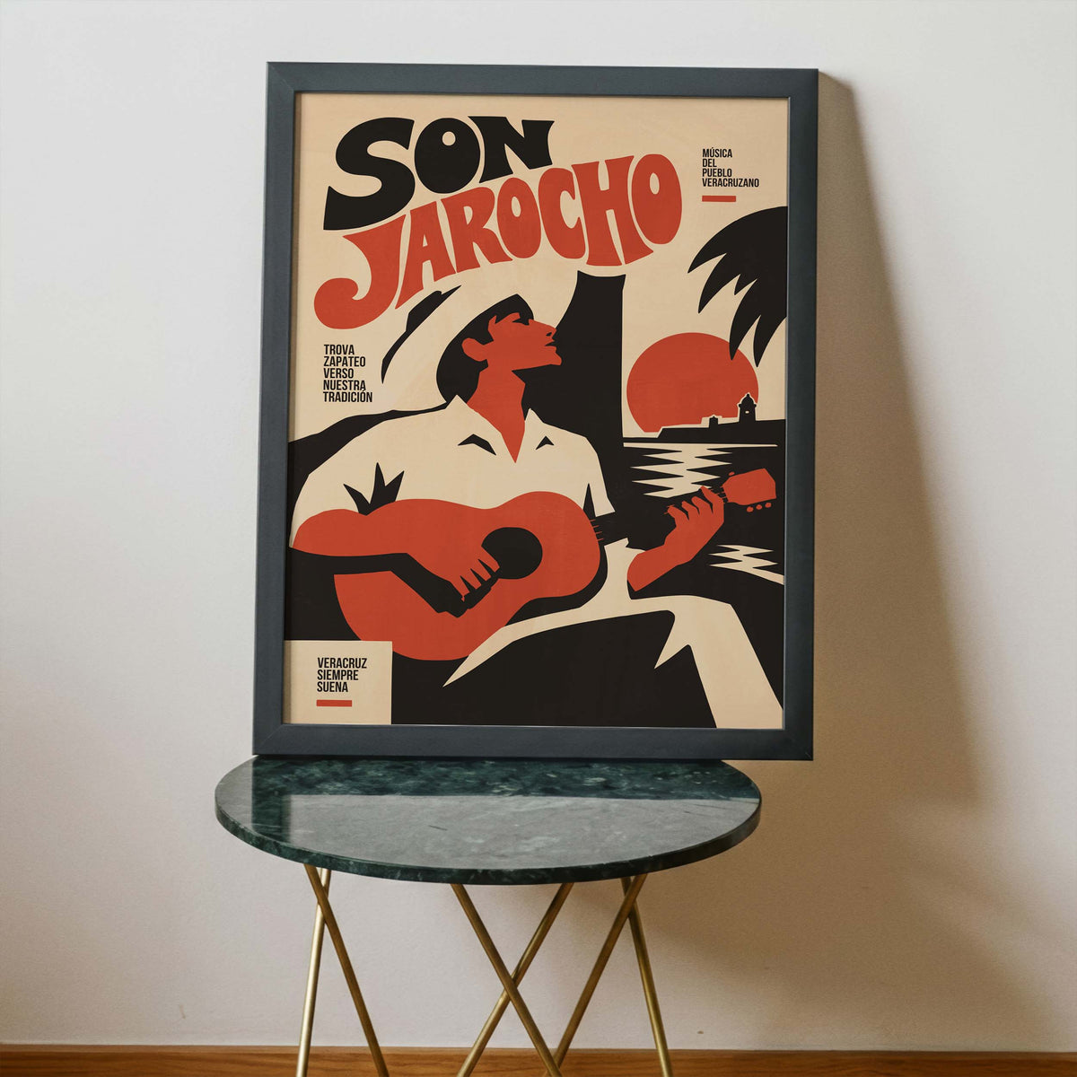 Son Jarocho Veracruz Music Poster