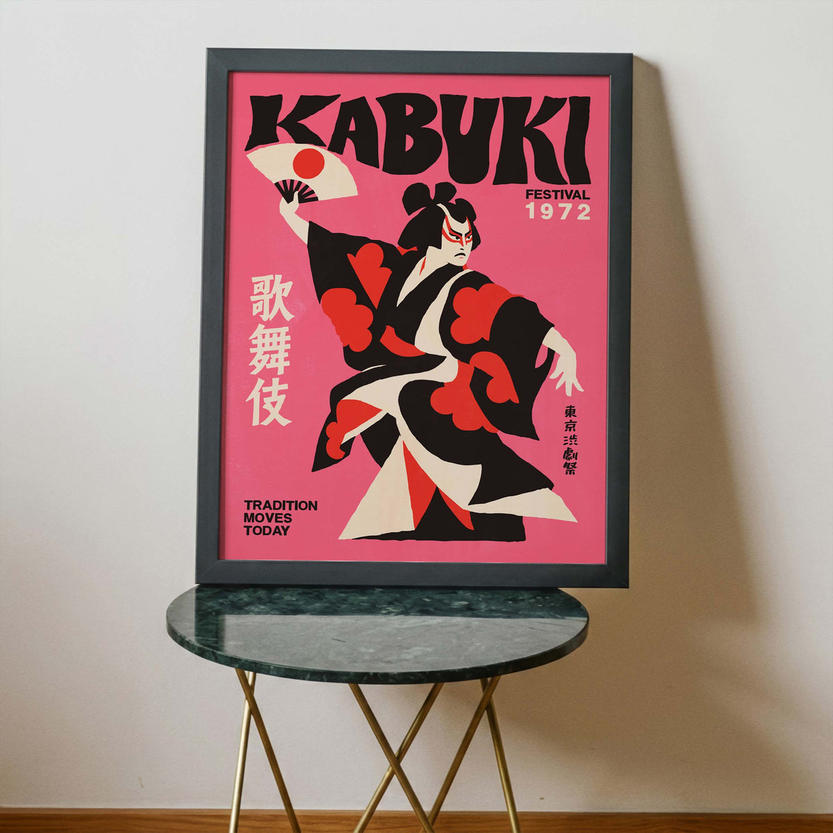 Kabuki Japanese Dance Print