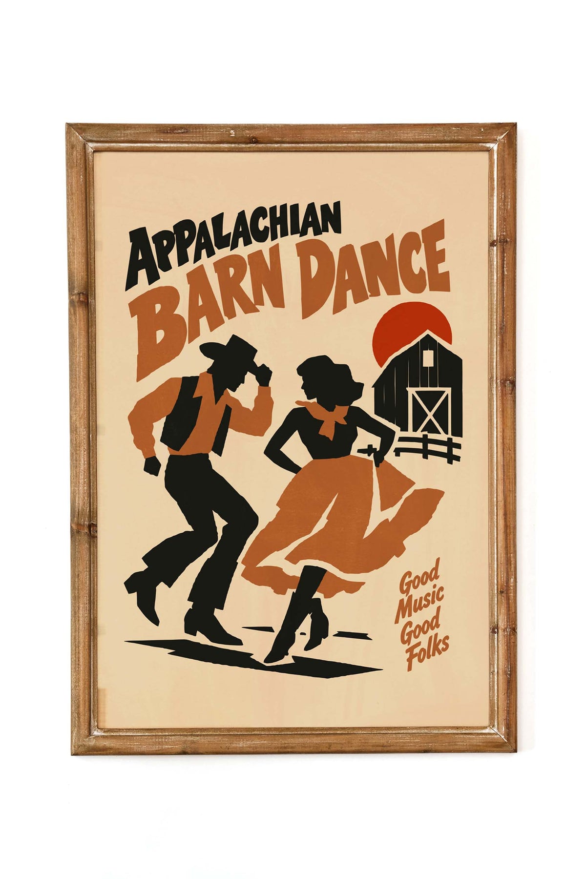 Appalachian Barn Dance Print