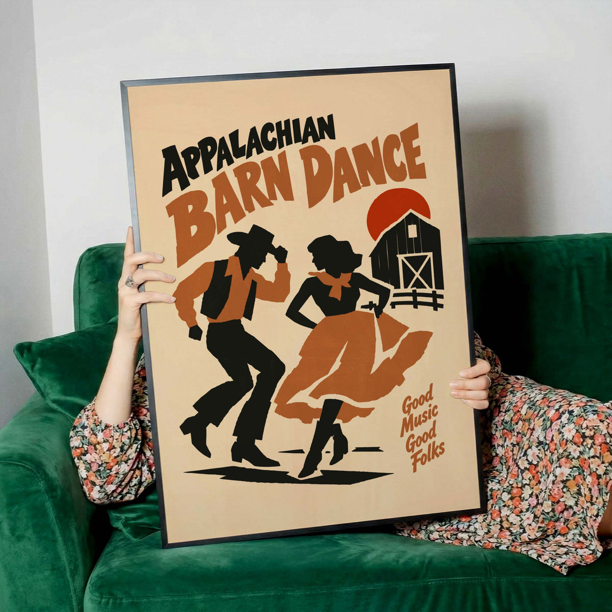 Appalachian Barn Dance Print
