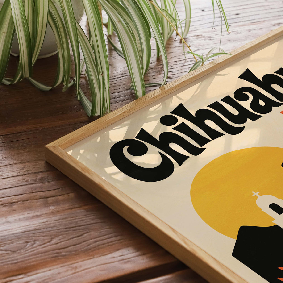 Chihuahua Mexico Cowboy Print