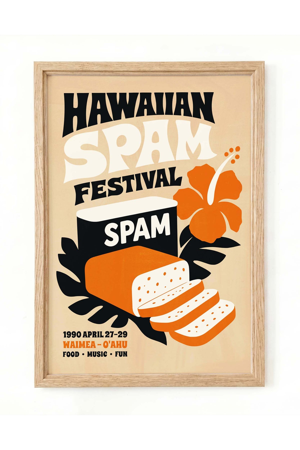 Hawaiian Spam Festival Poster Print