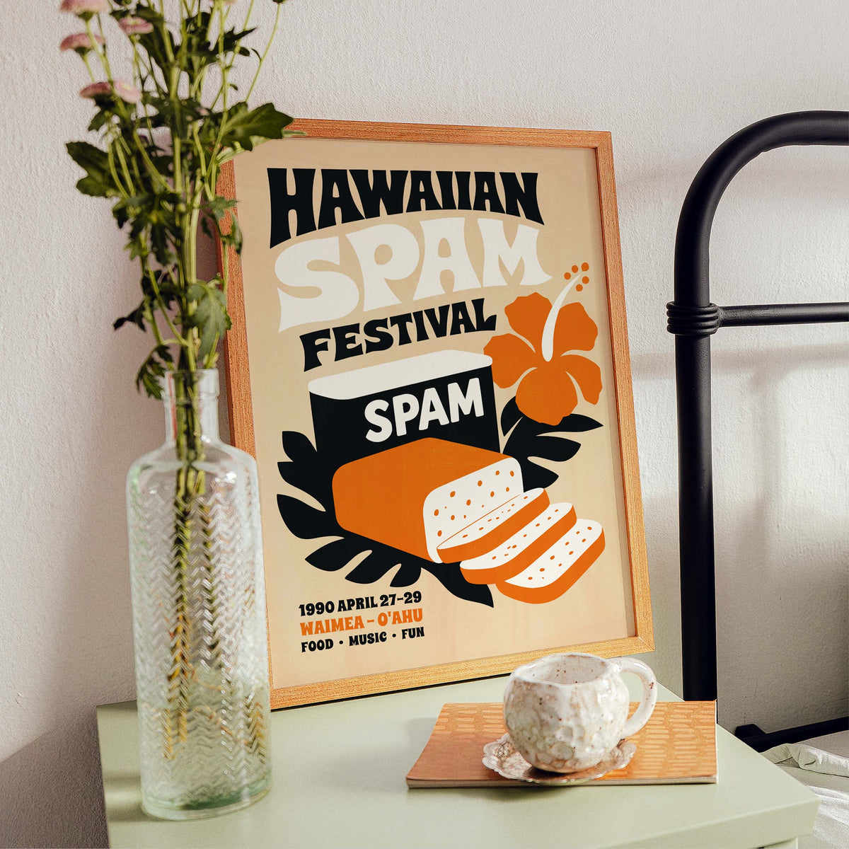 Hawaiian Spam Festival Poster Print