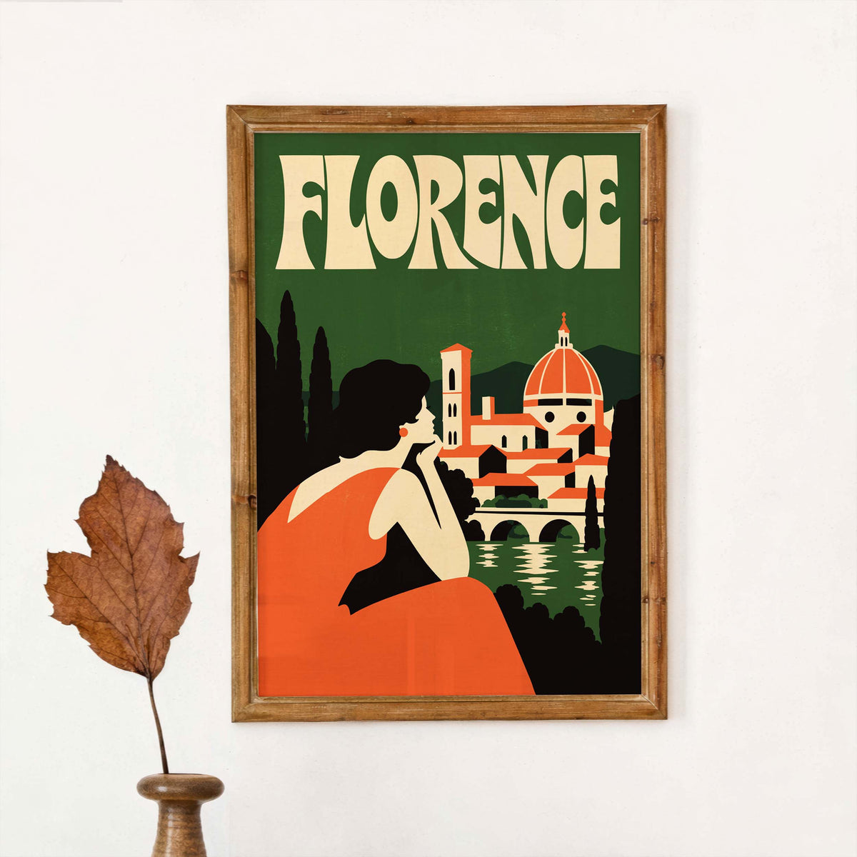 Florence Italy Travel Poster