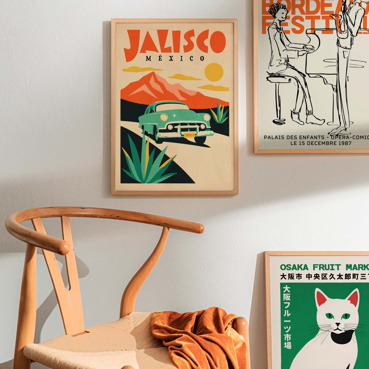 Jalisco Mexico Travel Poster Print
