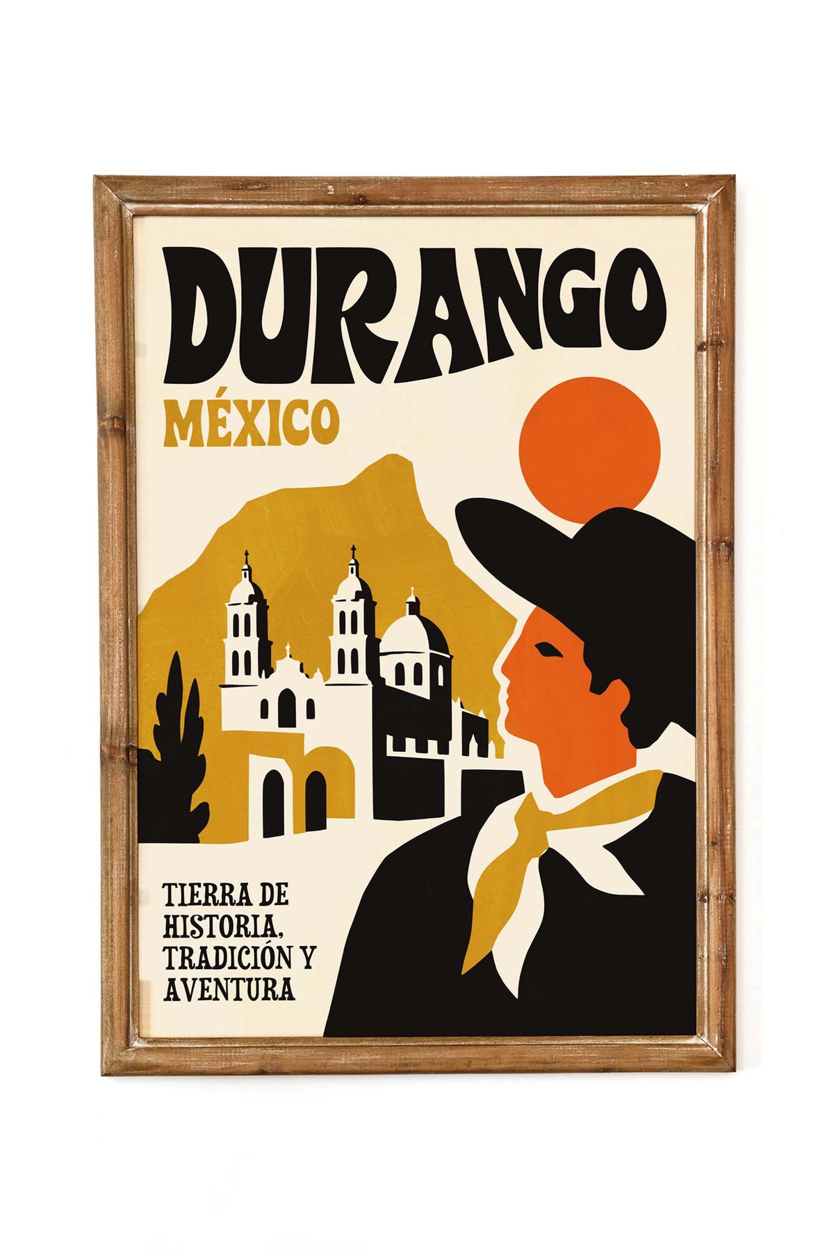 Durango Mexico Travel Poster Print