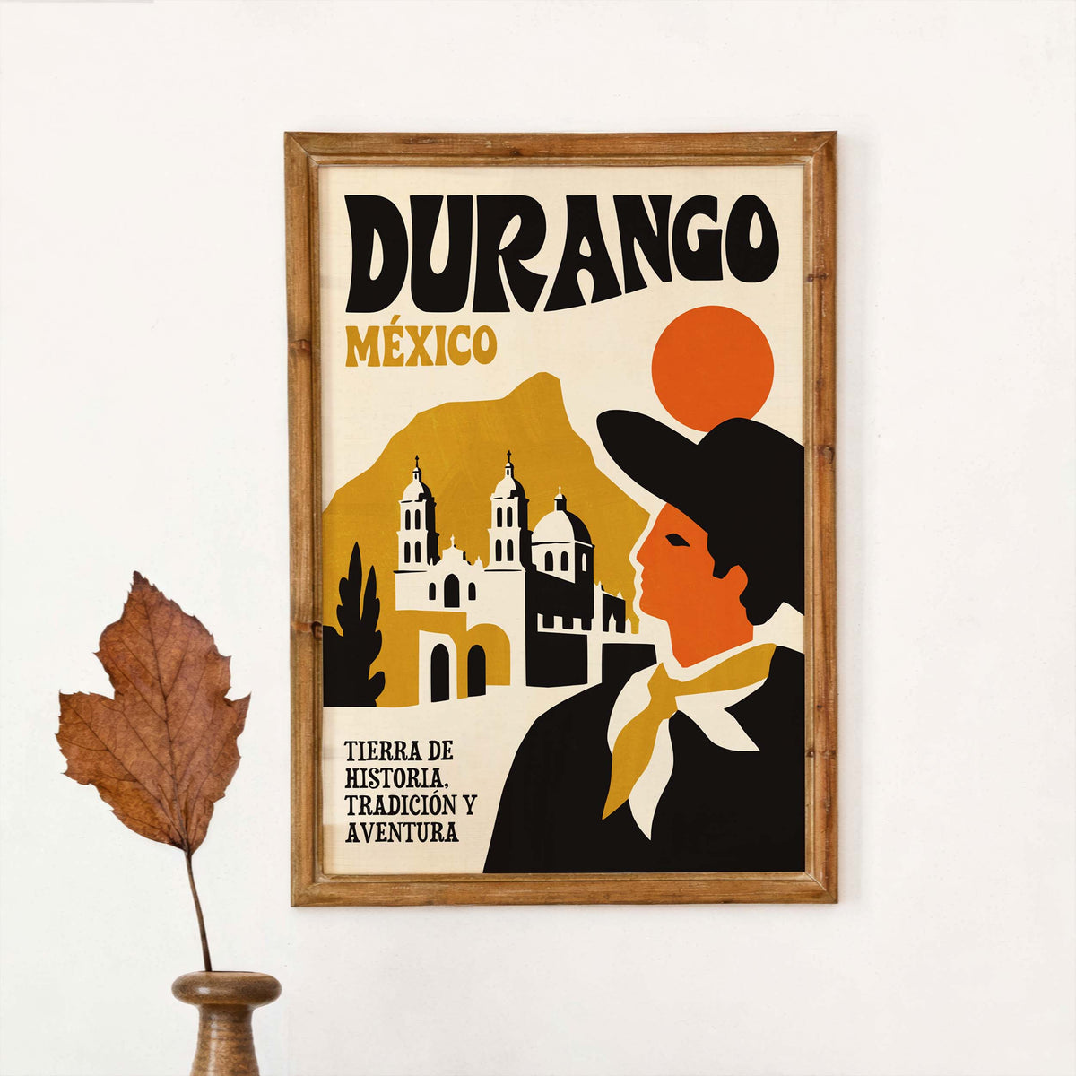 Durango Mexico Travel Poster Print