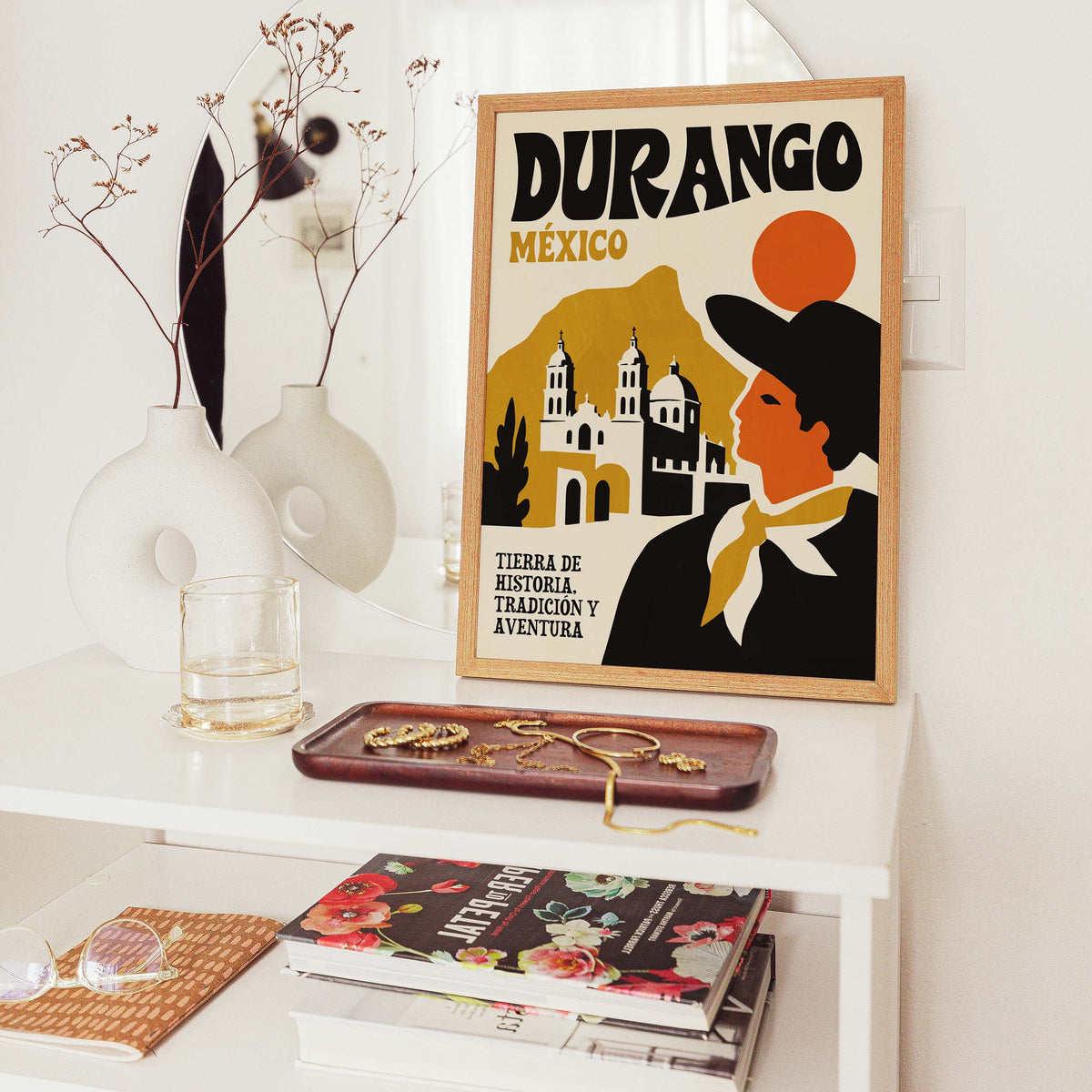 Durango Mexico Travel Poster Print