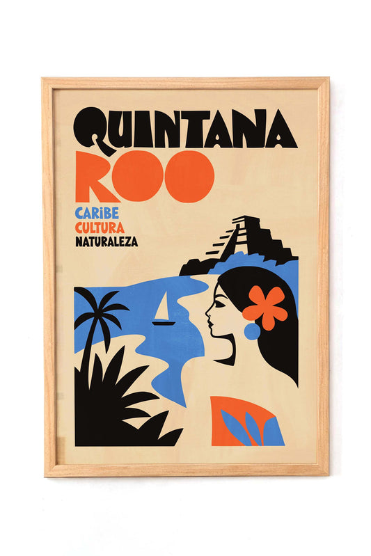 Quintana Roo Mexico Travel Wall Art