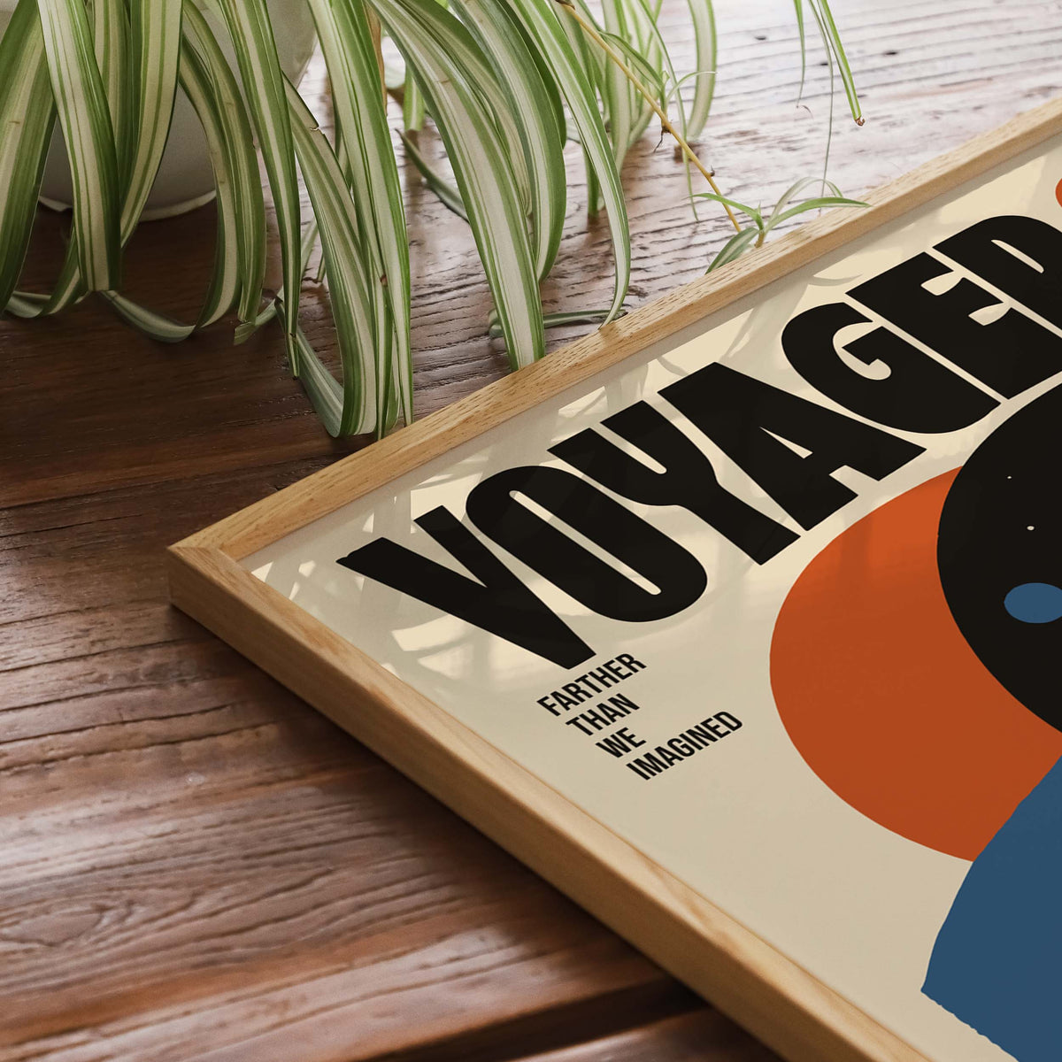 Voyager 2 Space Exploration Poster Print