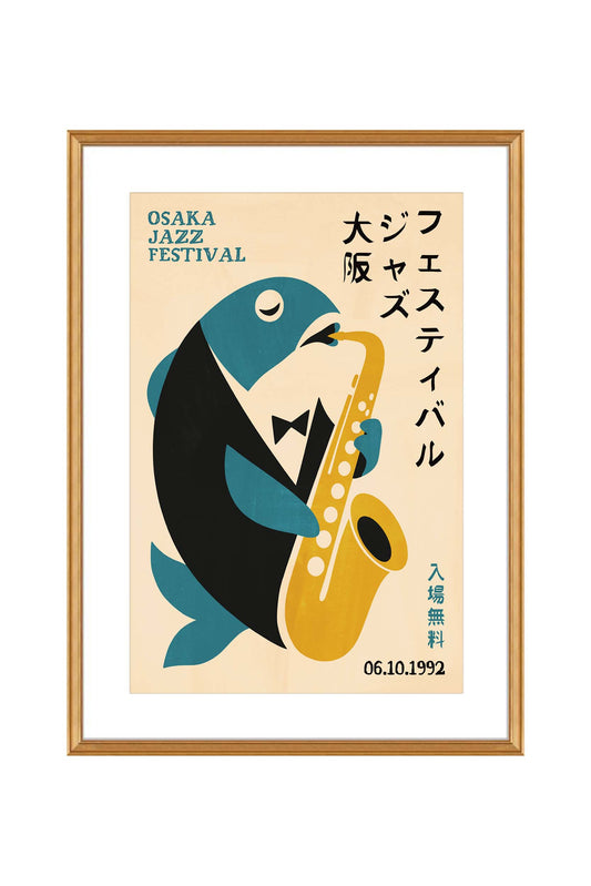 Osaka Jazz Festival Poster