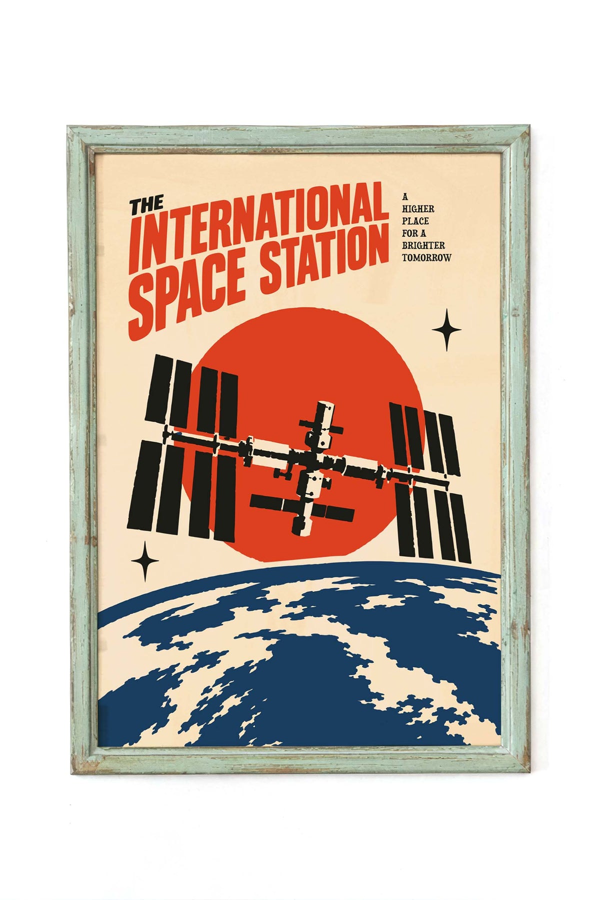 International Space Station Wall Art