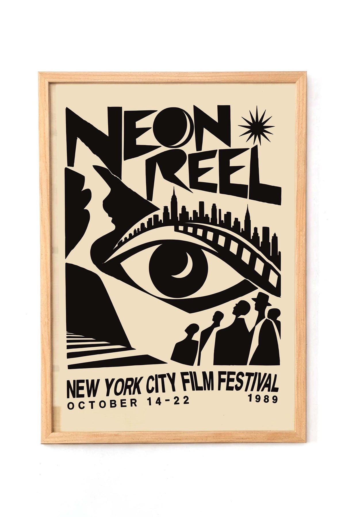 New York Film Festival Poster Print