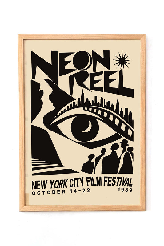 New York Film Festival Poster Print