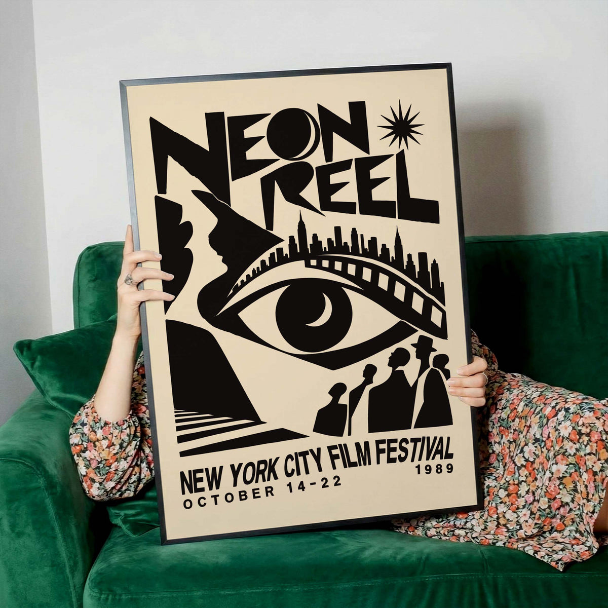New York Film Festival Poster Print