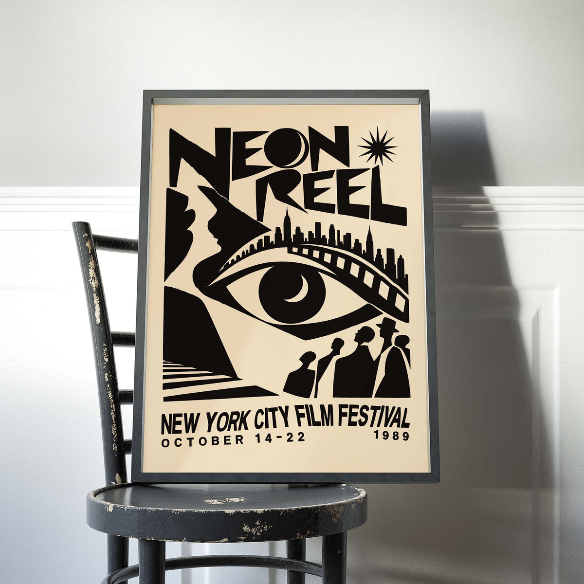 New York Film Festival Poster Print