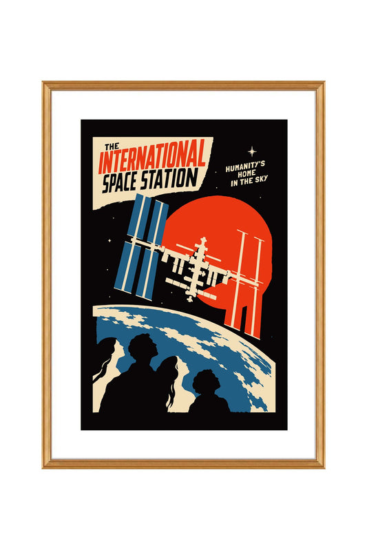 International Space Station Poster