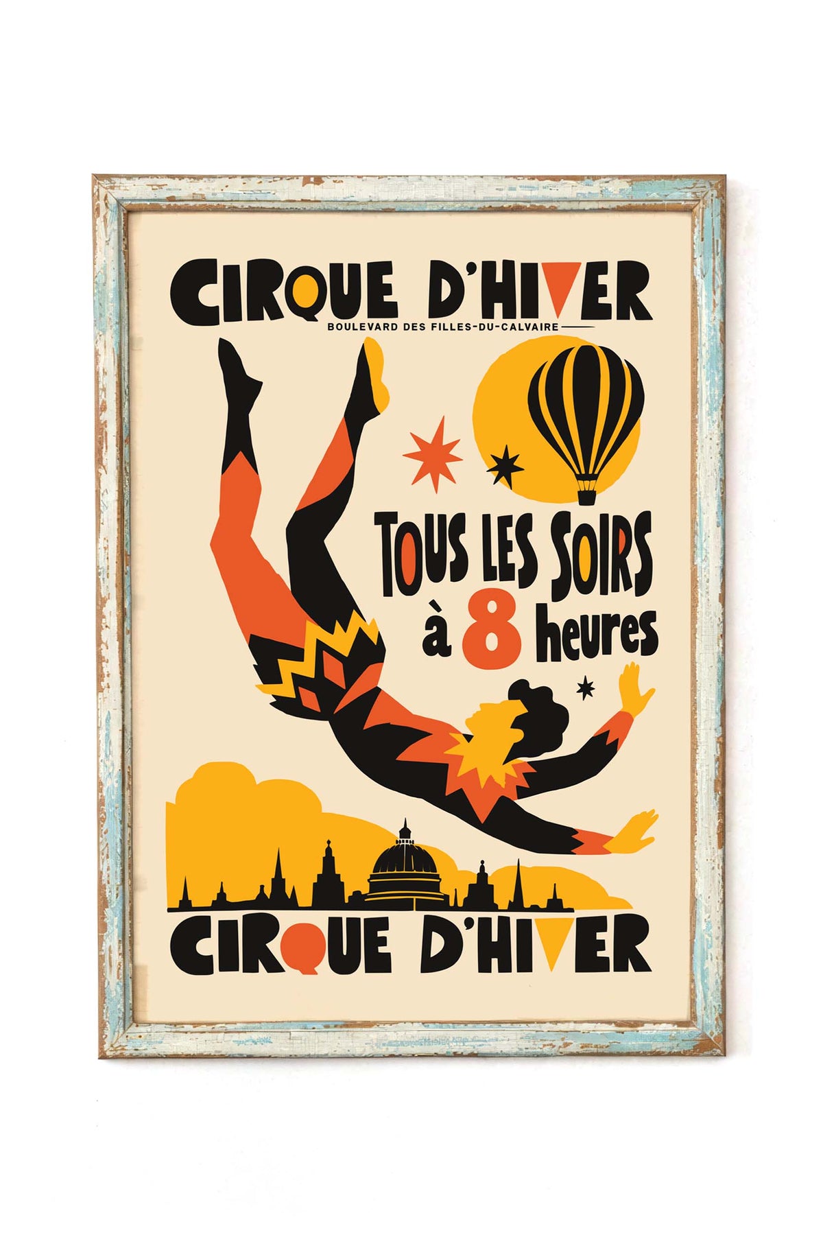Cirque D'Hiver Circus Poster Print