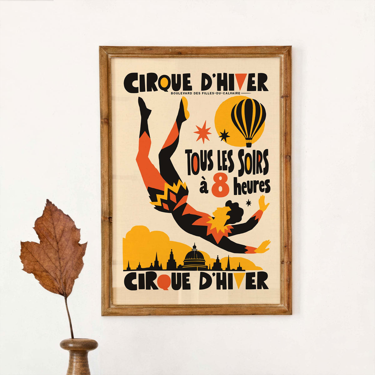 Cirque D'Hiver Circus Poster Print
