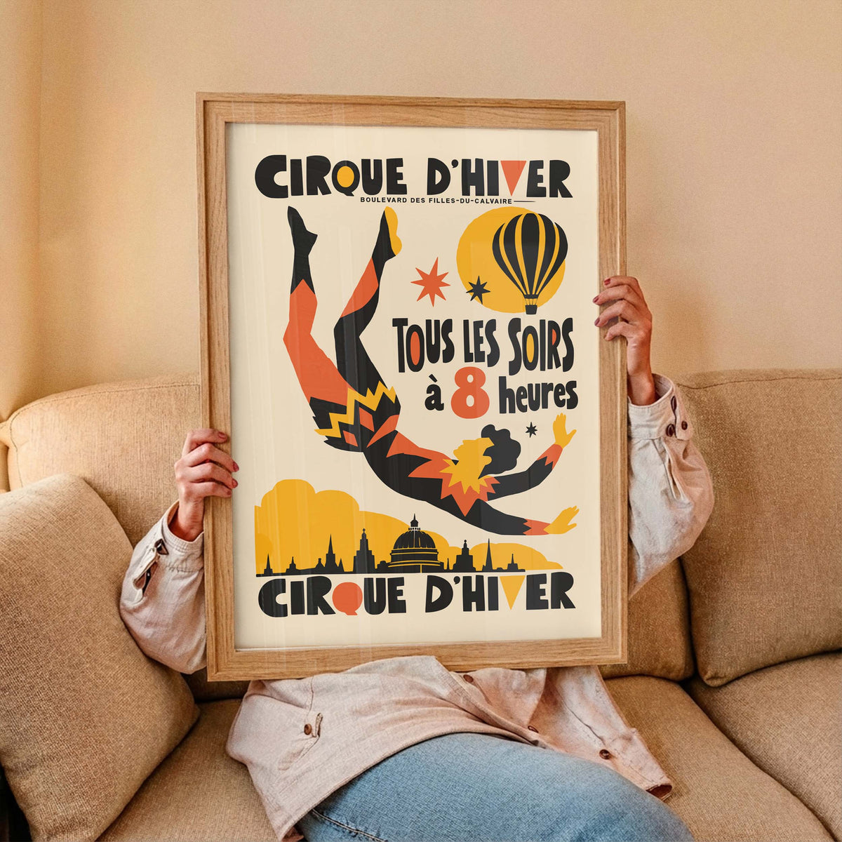 Cirque D'Hiver Circus Poster Print