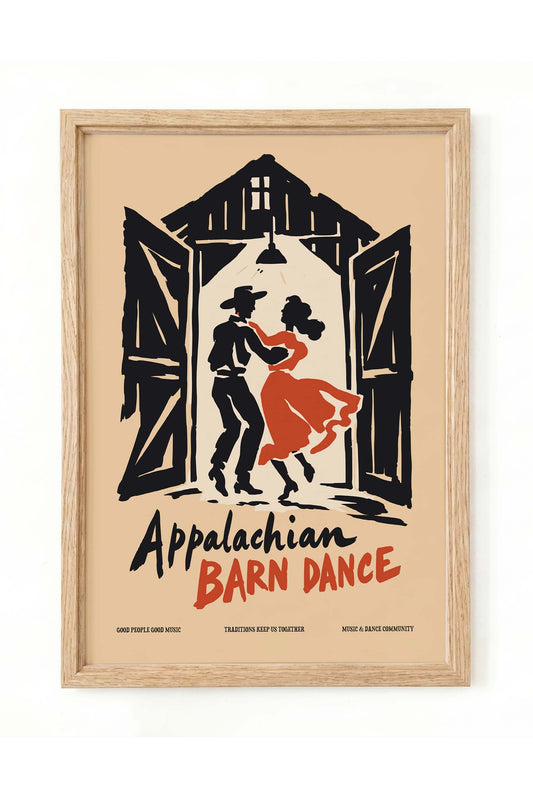 Appalachian Barn Dance Poster