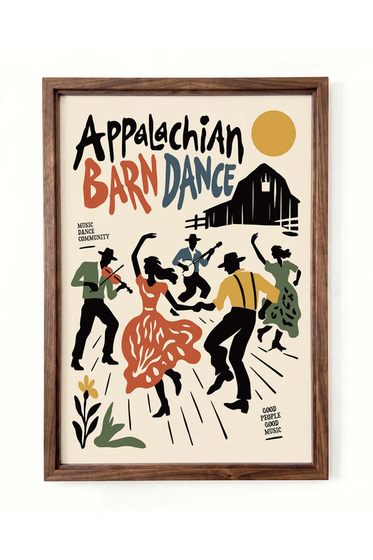 Appalachian Barn Dance Wall Art