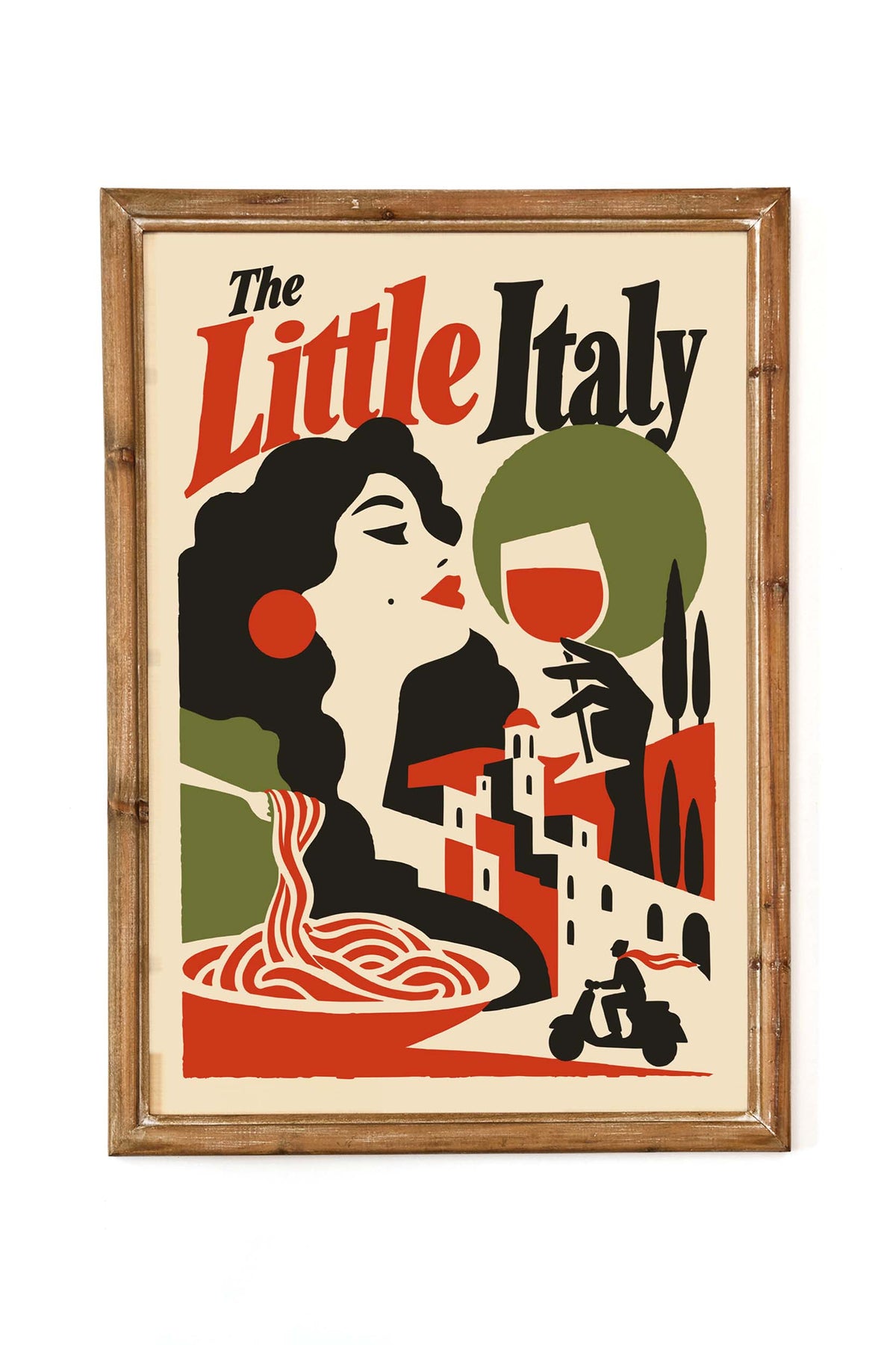 Little Italy Travel Poster Print