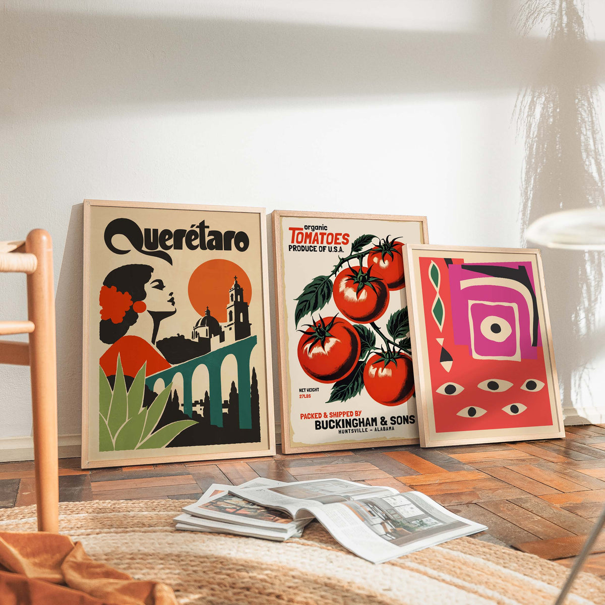 Queretaro Mexico Travel Wall Art Print