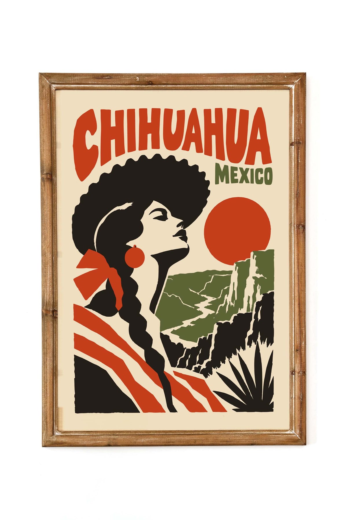 Chihuahua Mexico Travel Wall Art