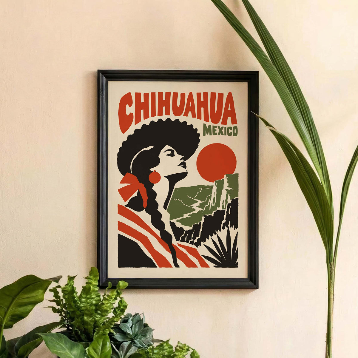 Chihuahua Mexico Travel Wall Art