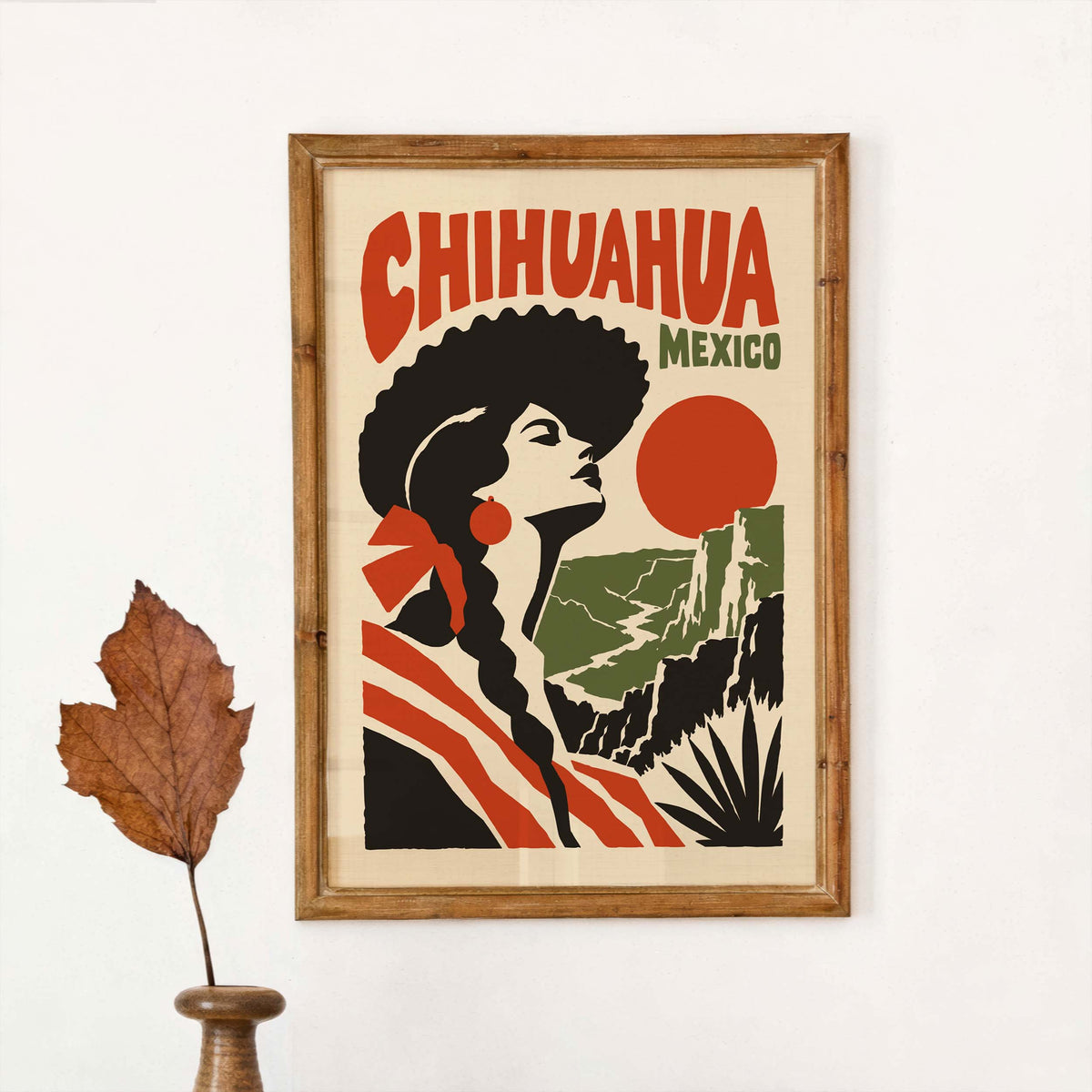 Chihuahua Mexico Travel Wall Art
