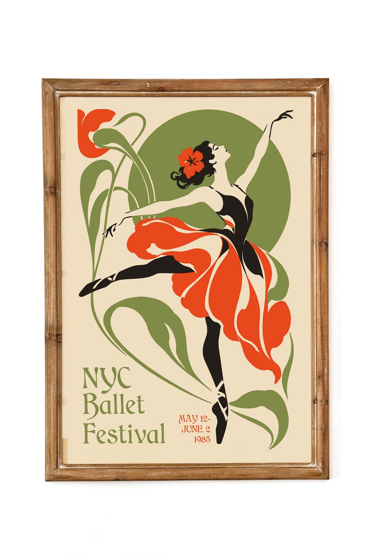 NYC Ballet Poster Print
