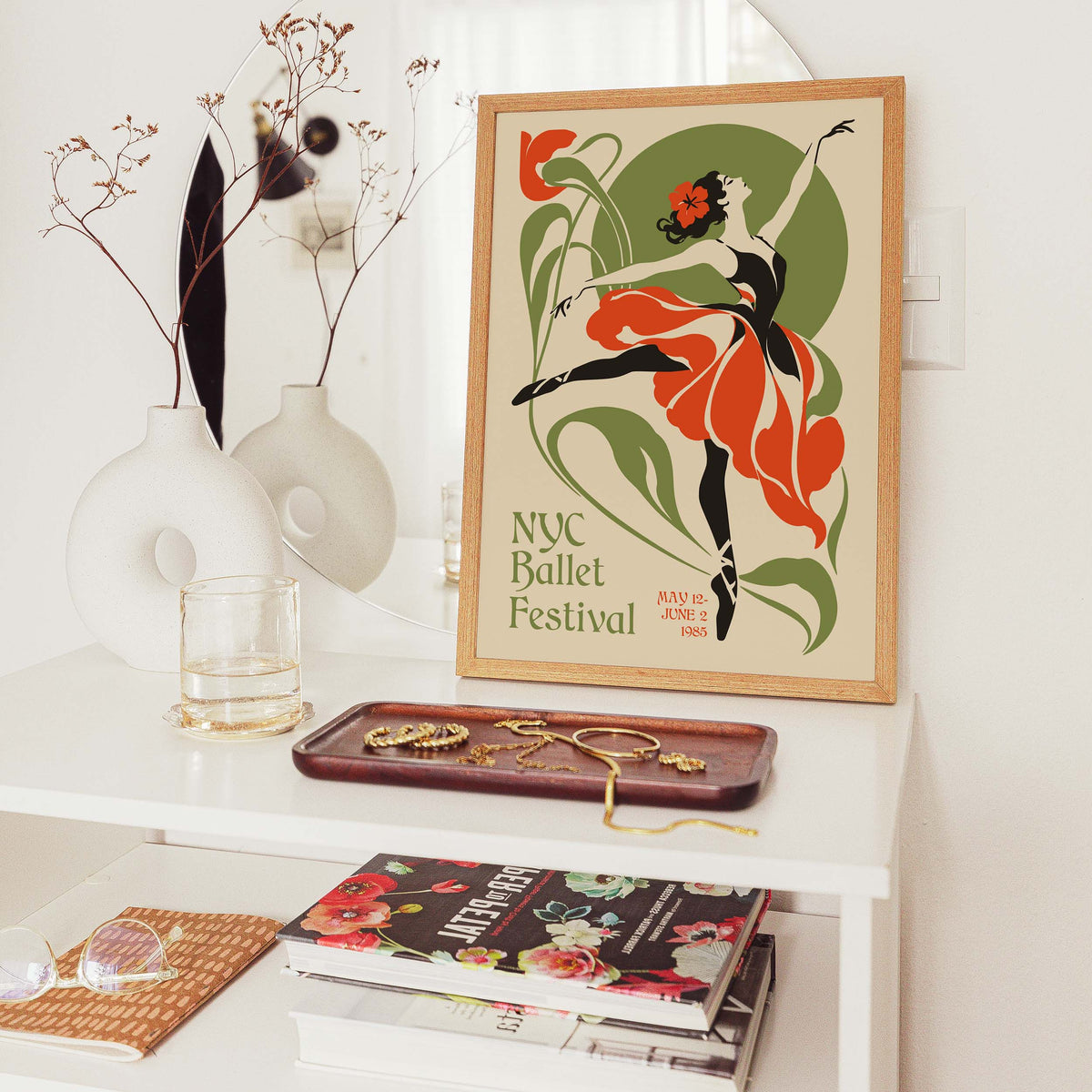 NYC Ballet Poster Print