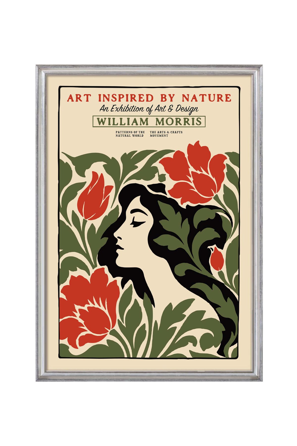 William Morris Nature Exhibition Wall Art Print