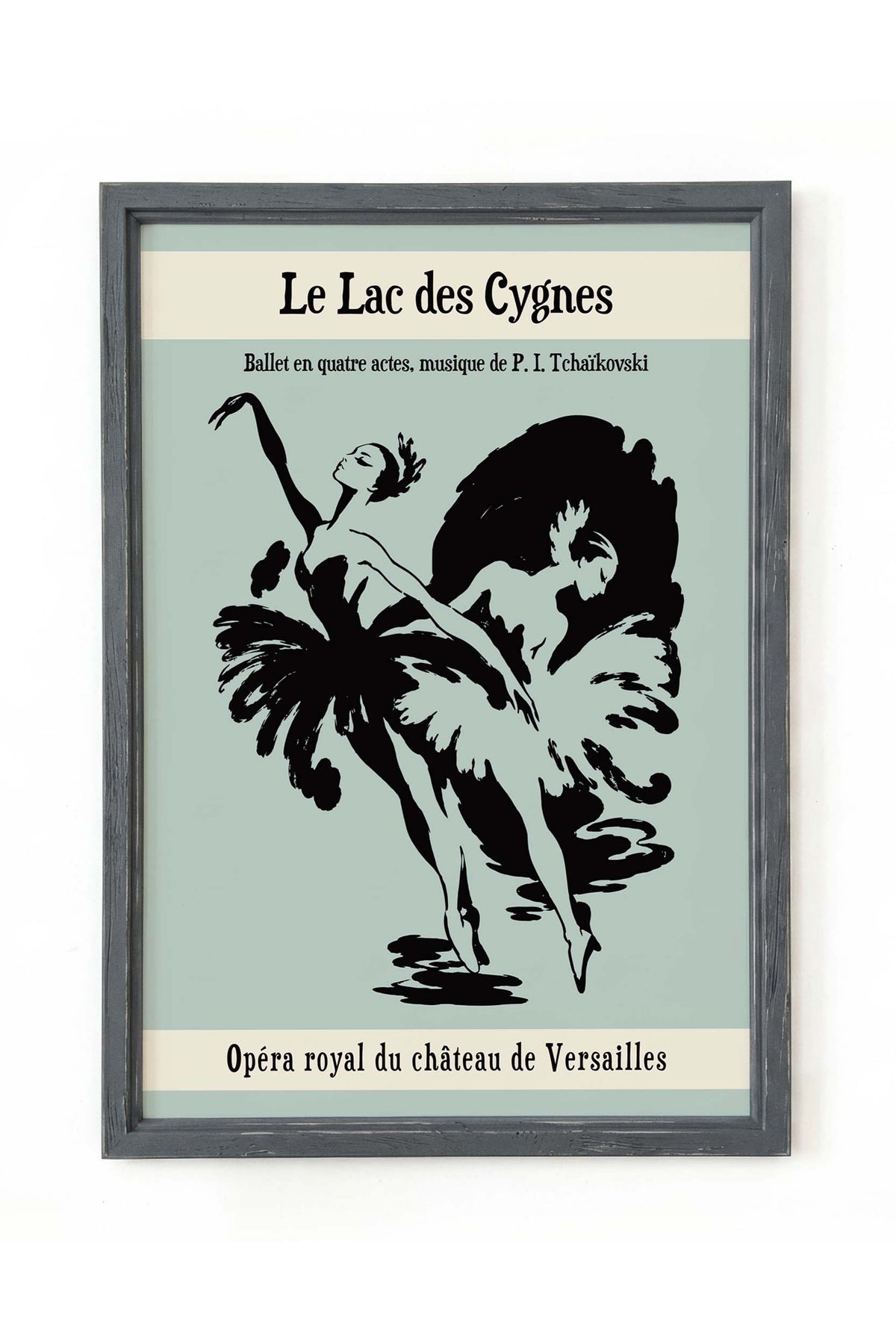 Swan Lake Ballet Poster Print