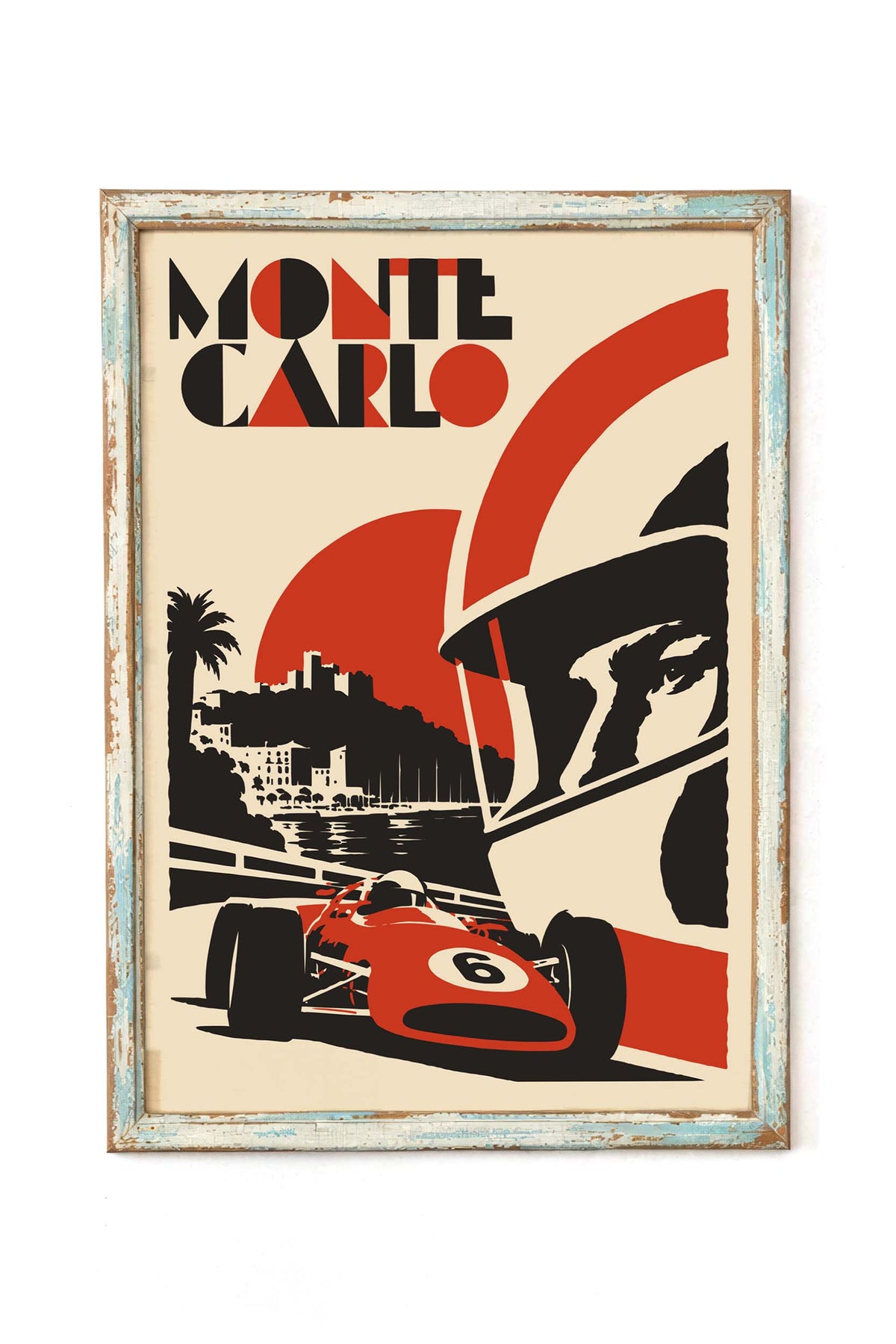 Monte Carlo Racing Poster Print