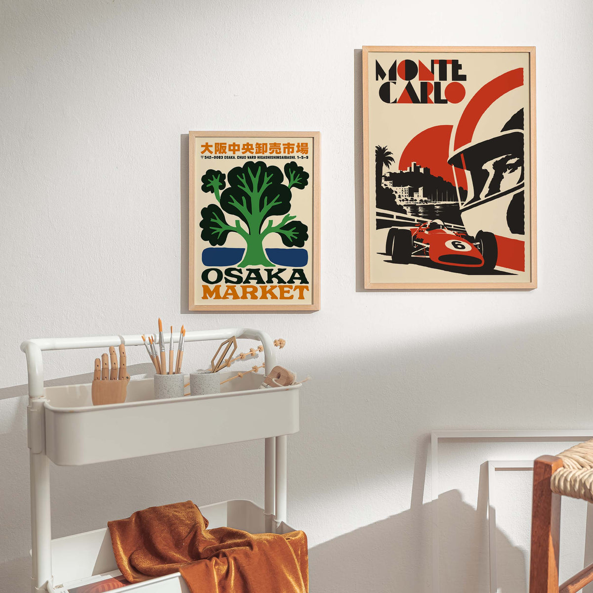 Monte Carlo Racing Poster Print