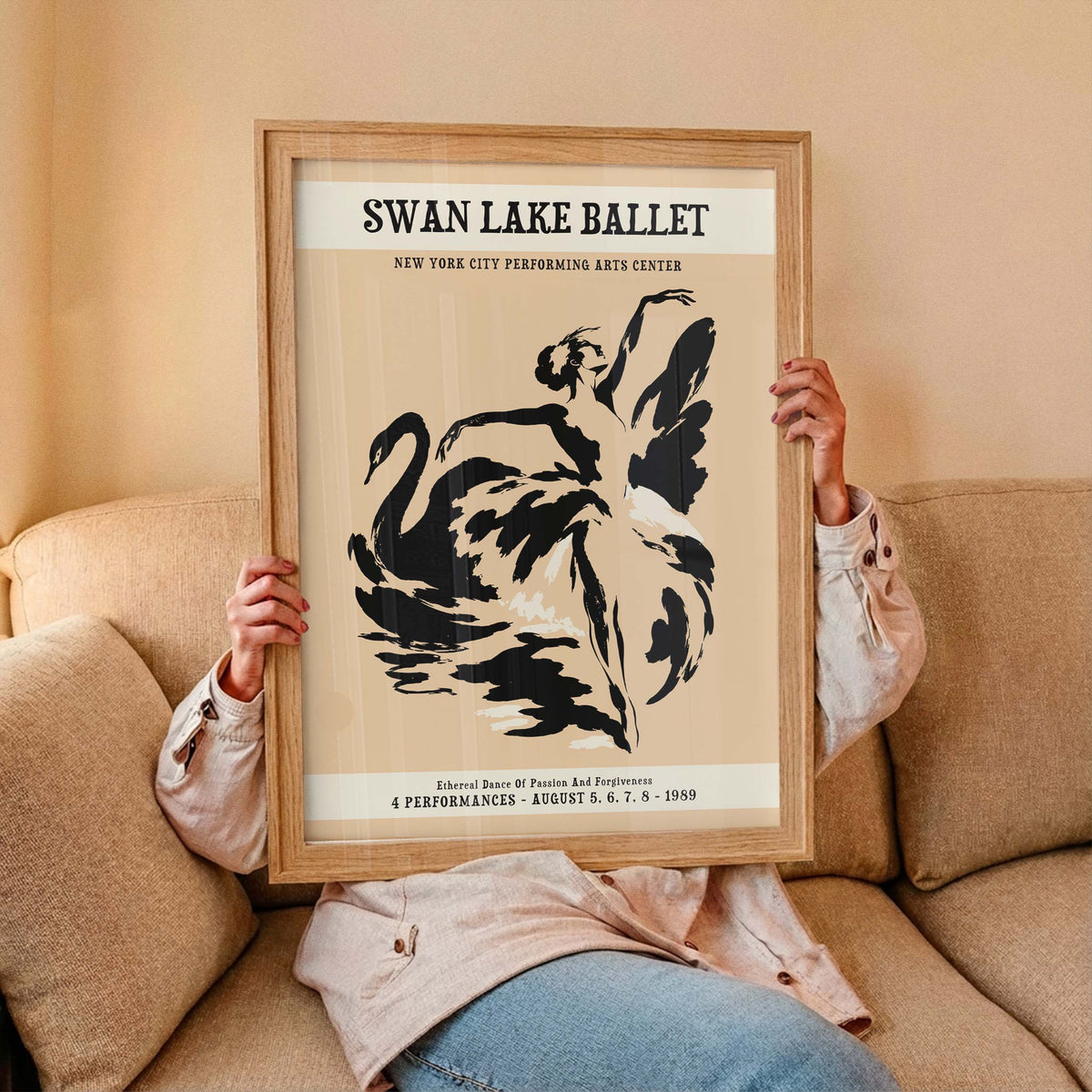 Swan Lake Ballet Dance Poster Print